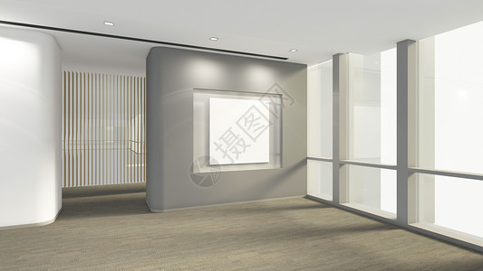 pdf转图片现代空室有白的图片框3d转换为interi现代空室3dd转换为内部设计模拟插图背景