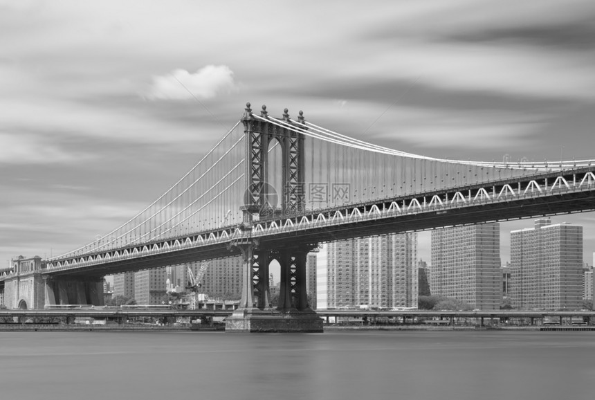 美国纽约曼哈顿桥图片