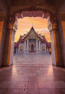 MarbleTemple泰国曼谷高清图片
