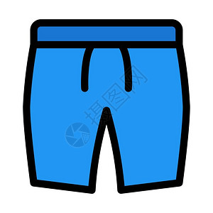 游泳短裤背景图片