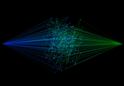 蓝线和绿色数字据计算机网络蓝色和绿数字据计算机网络图片