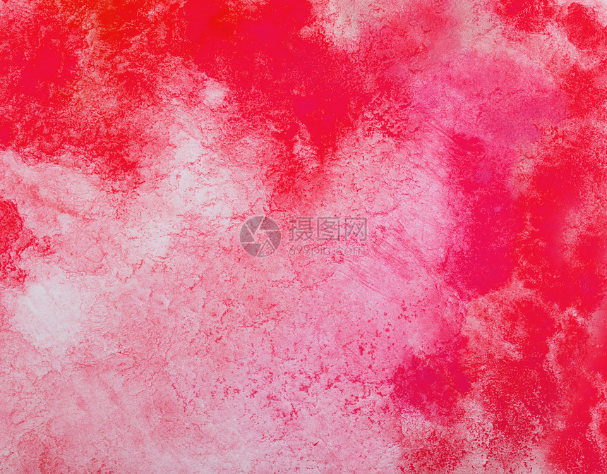 抽象的红水颜色飞溅背景图片