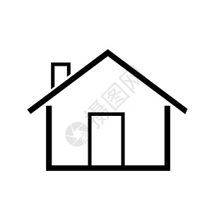 home图标简单符号背景