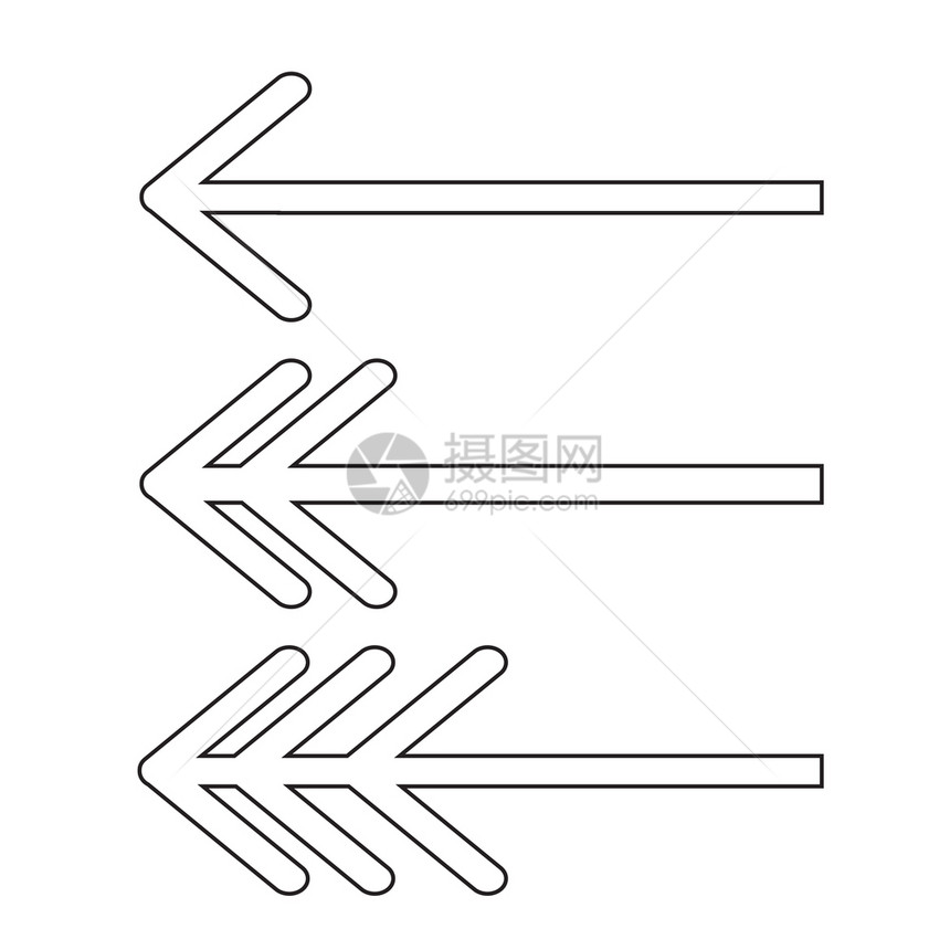 箭头图标矢量图片