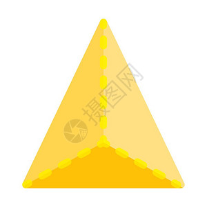 Tetrahedra几何形状背景图片