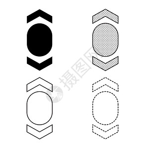 矢量箭向图标插图片