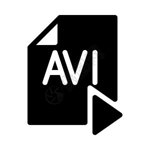 AVI媒体格式背景图片