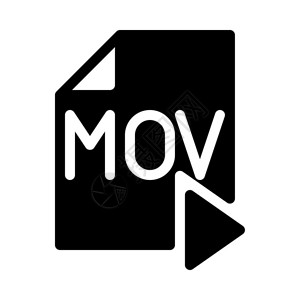 Mov媒体格式背景图片