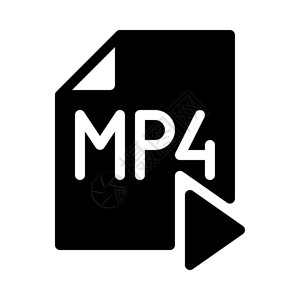 MP4媒体格式背景图片