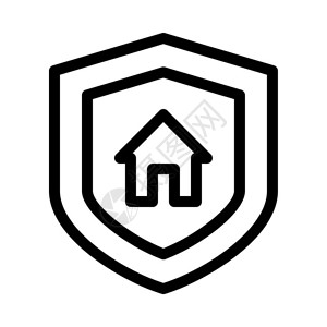家政安全符号背景图片