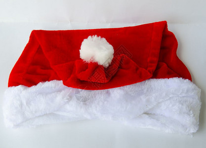 圣诞老人帽子背景图片