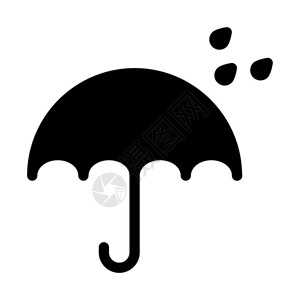 雨伞图标背景图片