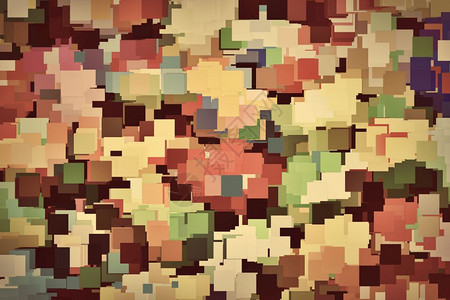 色彩多的方形背景古代SepiaTint中的壁纸古代Sepiatitet中的多彩方形背景背景图片