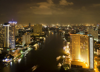 泰国曼谷现代城市景色图片