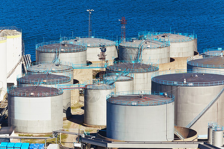 石油工业商概念炼油厂工业燃料储存区图片