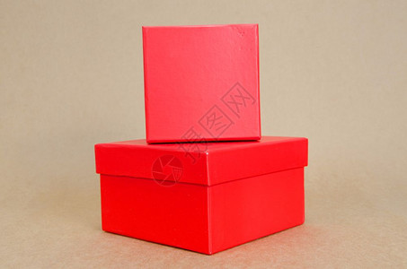 棕色古年背景的礼品盒圣诞节礼物盒孤立的白色背景圣诞节礼物盒孤立的白色背景背景图片