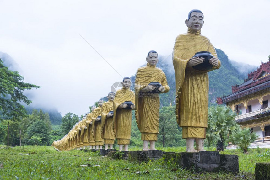 缅甸佛像图片
