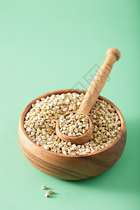 粗绿色小麦健康成分图片