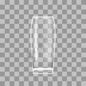 灰色检查背景的透明啤酒玻璃彩色背景的透明啤酒玻璃图片