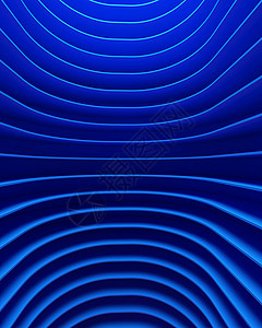 未来空曲线室结构内地蓝背景设计Scifi数字技术概念3d抽象模式图解图片