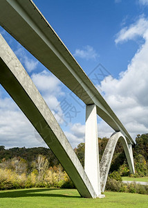 富兰克林的双拱桥图片