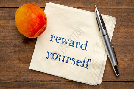 奖励你记念用新的杏仁在餐巾上笔迹图片