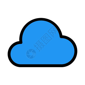 云层存储符号图片