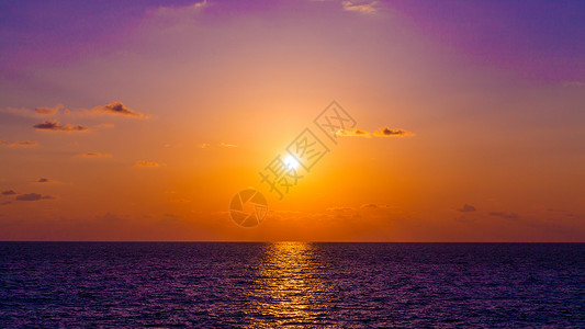 索契黑海日落图片
