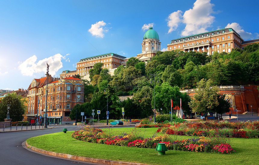 城堡山和皇宫匈牙利布达佩斯图片