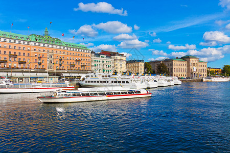瑞典斯德哥尔摩老城图片