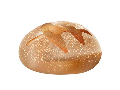 脱离现实的3D面包高清图片