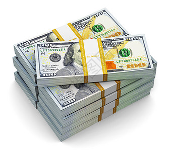 创意抽象商业金融成功和创造货币概念2013年美元新版钞票或白背景孤立的钞票背景图片