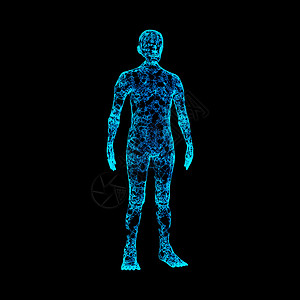 人工智能高科技数字计算机术概念图片