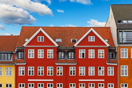 丹麦哥本哈根Nyhavn旧经典建筑图片