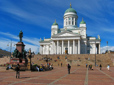 芬兰赫尔辛基参议院广场图片