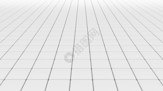 白色瓷砖地板结构图案纹理背景3d抽象插图图片