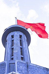 越南HaGiang省LungCu旗杆图片