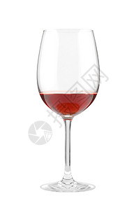白底孤立的红葡萄酒高杯背景图片