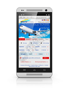 航空公司互联网站提供预订机票背景图片