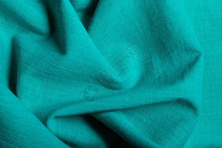 纺织品材料的蓝色绿背景抽象布图片