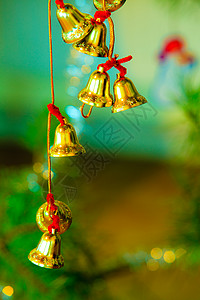 圣诞树装饰品冬季圣诞树装饰品背景图片