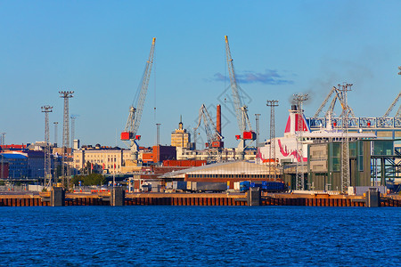 芬兰赫尔辛基海港图片