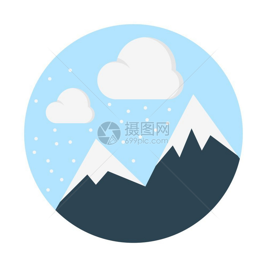 雪山图片