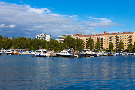 夏季赫尔辛基市风景图片