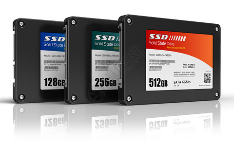 世达一组固态驱动器SSD背景