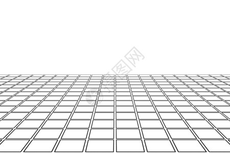 白色长方形平面图案表纹理和复制空间室内设计背景大纲3d抽象插图图片
