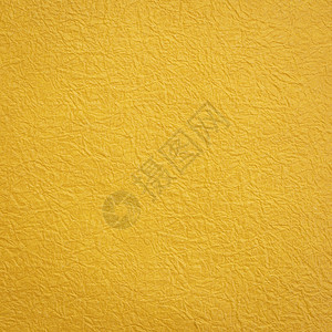 黄金日文MomiWashi纸背景在制造过程中因纸张的皱纹而形成粗糙均匀的纹质表面背景图片
