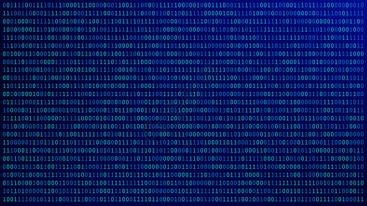 蓝色监视器背景仪黑客数字据代码或安全技术概念上的计算机屏幕01或二进制号码图片