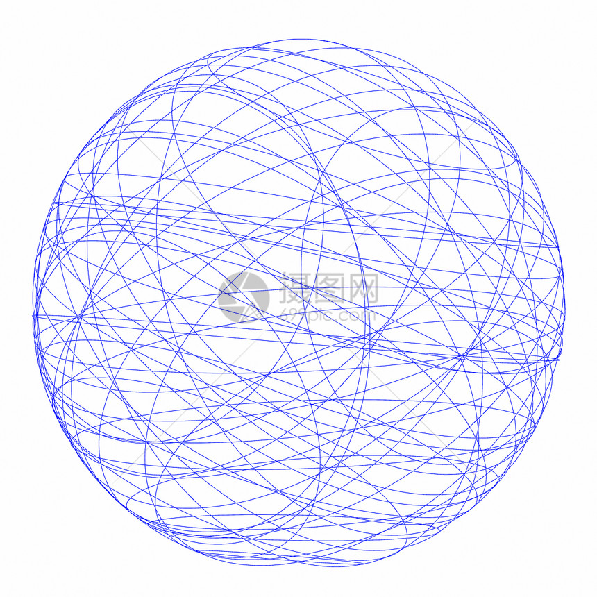 数字计算机据和网络连接线以及未来白色背景技术概念领域3d抽象图形设计解图片