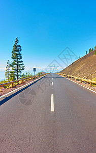 特纳里费高地速公路视角图片